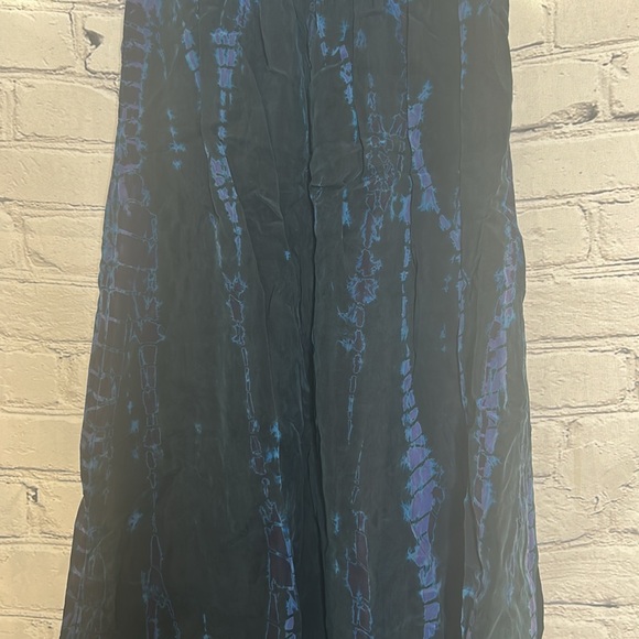 Hard Tail Forever Blue and Purple Strapless High Low Maxi Dress Size Medium - Picture 4 of 11